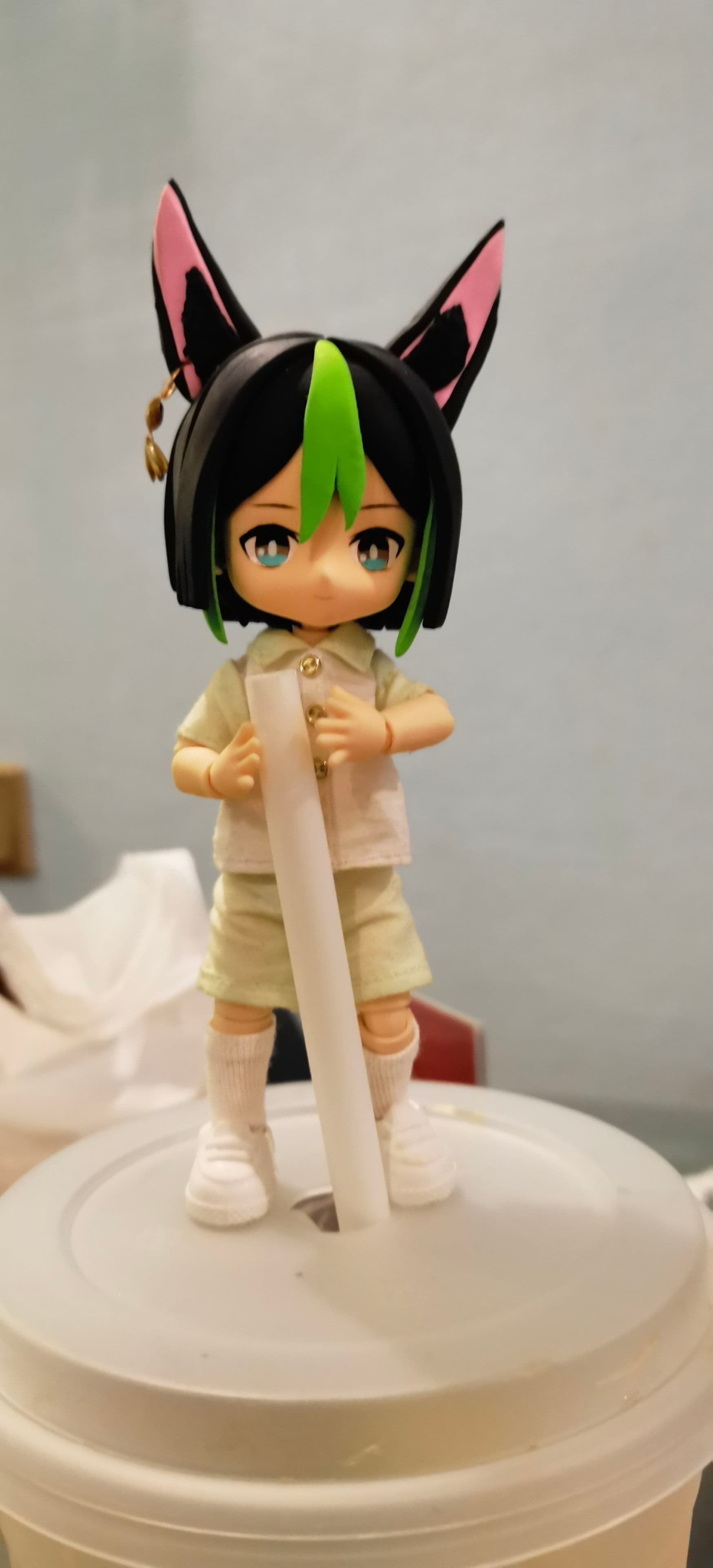自己爬上来的